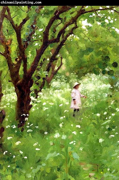 Thomas Cooper Gotch The Orchard