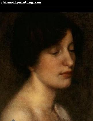 Thomas Cooper Gotch Portrait of the artist's wife