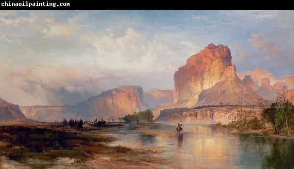 Thomas Moran Cliffs of Green River