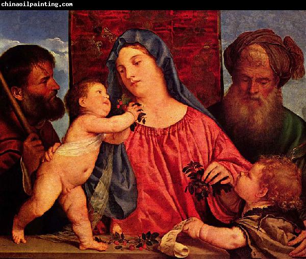 Titian Kirschen-Madonna