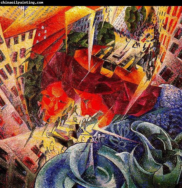 Umberto Boccioni Visioni simultanee