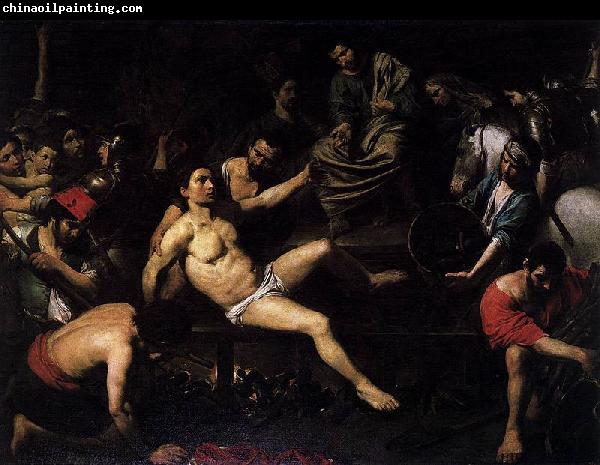 VALENTIN DE BOULOGNE Martyrdom of St Lawrence