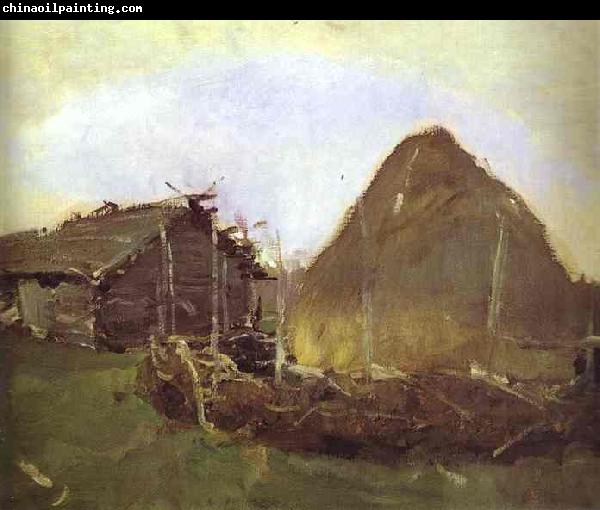 Valentin Serov Haystack