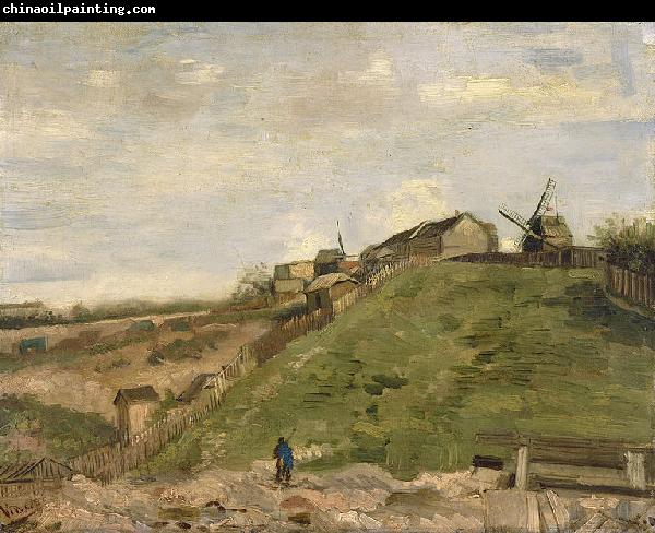 Vincent Van Gogh The hill of Montmartre with stone quarry