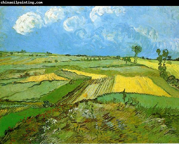 Vincent Van Gogh Wheat Fields at Auvers Under Clouded Sky