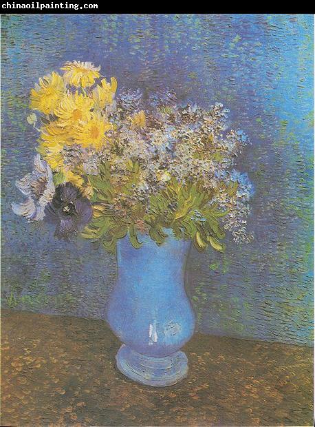 Vincent Van Gogh Vase of lilacs