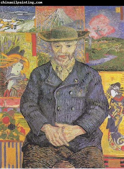 Vincent Van Gogh Portrait of Pere Tanguy