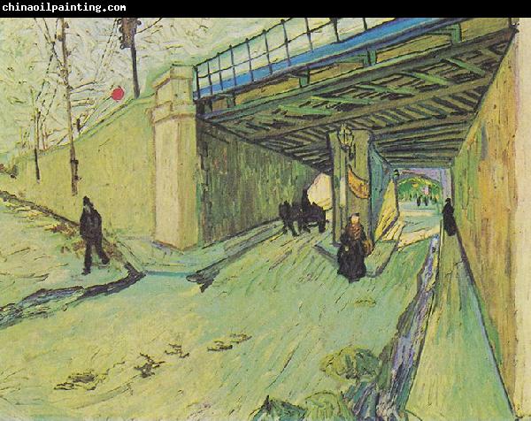 Vincent Van Gogh Railway bridge over the Avenue Montmajour