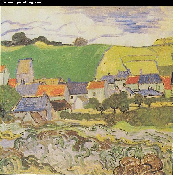 Vincent Van Gogh View of Auvers