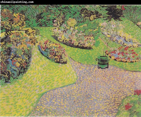 Vincent Van Gogh Garden in Auvers