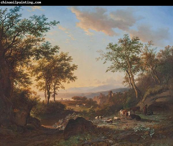 Willem Bodeman Italianate landscape