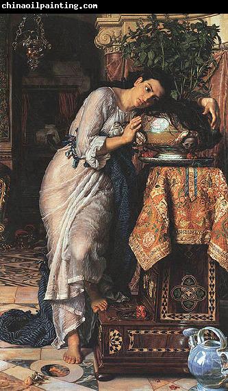 William Holman Hunt Isabella and the Pot of Basil