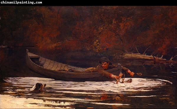 Winslow Homer Hound and Hunter