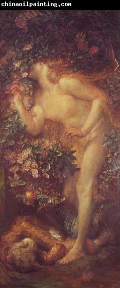 george frederic watts,o.m.,r.a. Eve Tempted