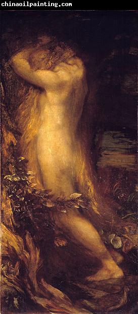 george frederic watts,o.m.,r.a. Eve Repentant