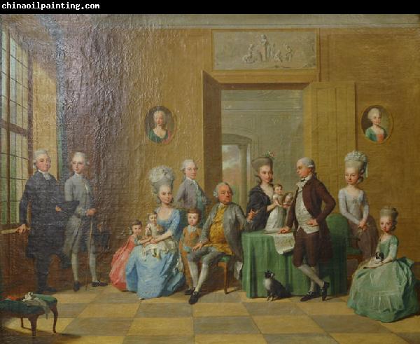 johann tischbein The Souchay Family