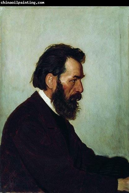 llya Yefimovich Repin Portrait of architect Aleksey Ivanovich Shevtsov