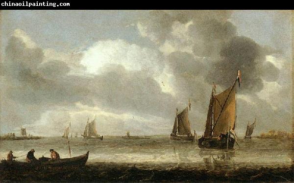 Abraham van Beijeren The Silver Seascape