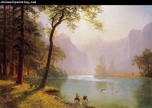 Albert Bierstadt The Kern River Valley, a montane canyon in the Sierra Nevada, California