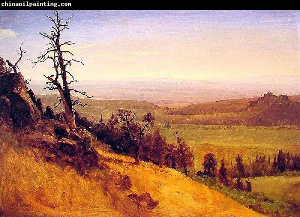 Albert Bierstadt Wasatch Mountains and Great Plains in distance, Nebraska