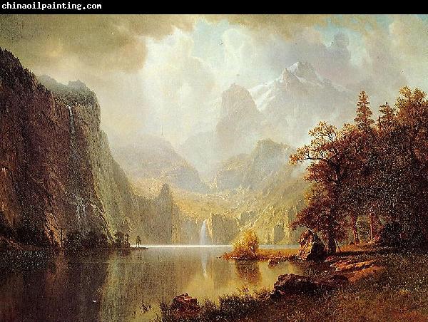 Albert Bierstadt In_the_Mountains