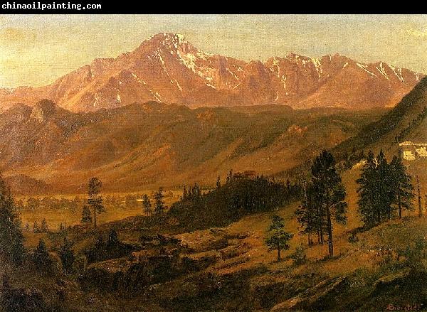 Albert Bierstadt Pikes Peak, Rocky Mountains