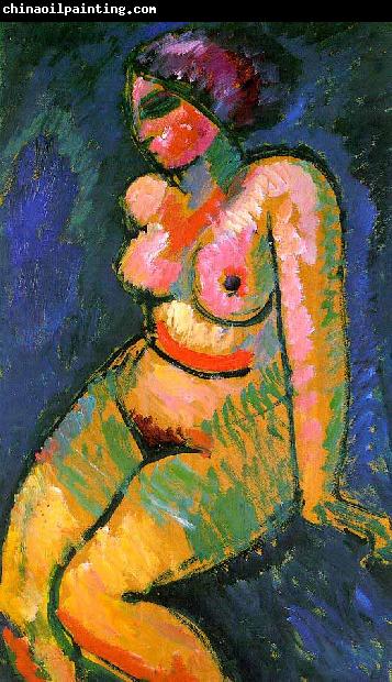 Alexej von Jawlensky Sitzender weiblicher Akt