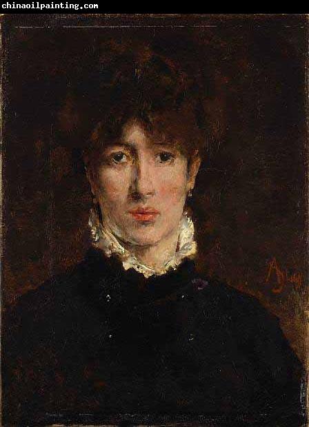 Alfred Stevens A portrait of Sarah Bernhardt