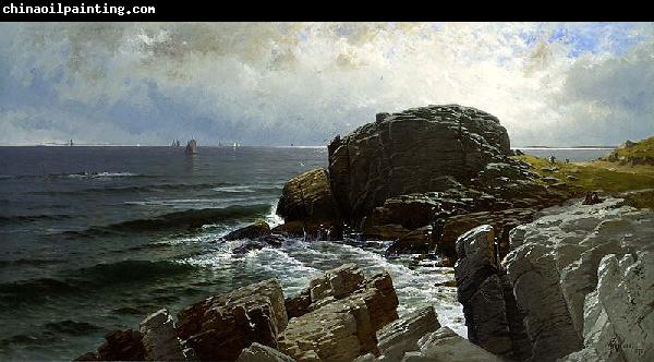 Alfred Thompson Bricher Castle Rock, Marblehead