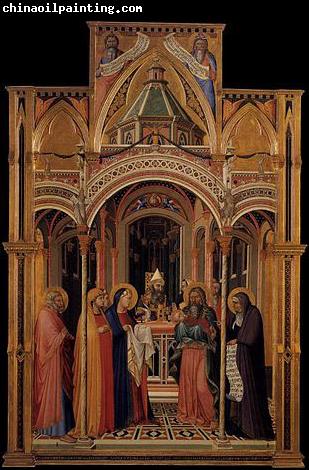 Ambrogio Lorenzetti Presentation at the Temple