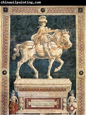 Andrea del Castagno Equestrian Statue of Niccolo da Tolentino