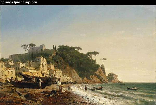 Andreas Achenbach Porto Venere am Ligurischen Meer