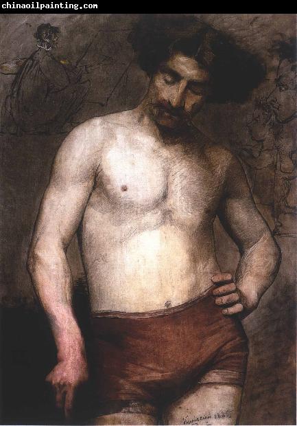 Anna Bilinska-Bohdanowicz Male half act study