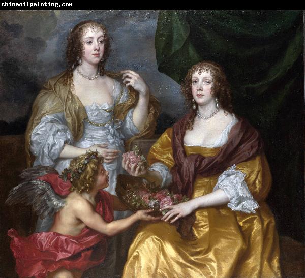 Anthony Van Dyck Lady Elizabeth Thimbelby and her Sister