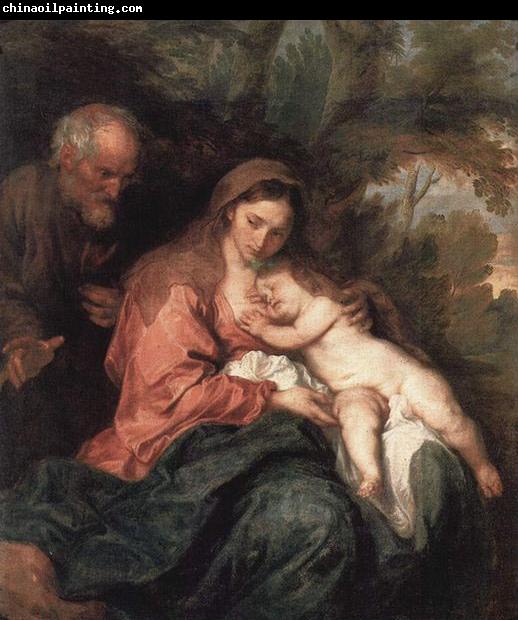 Anthony Van Dyck The Rest on The Flight into Egypt