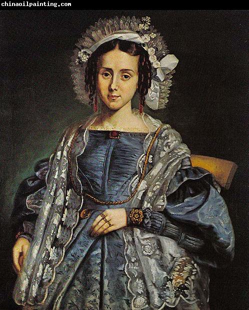 Antoine Plamondon Portrait of Madame Joseph Laurin