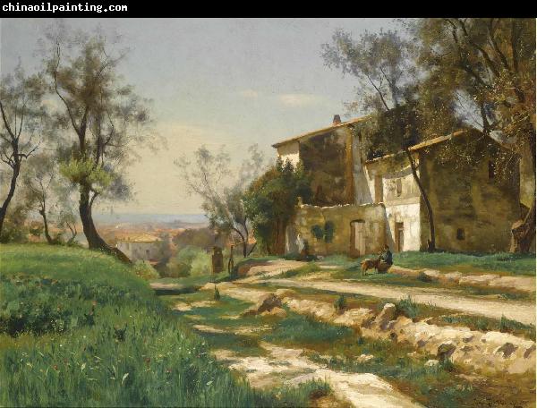 Antonio Mancini The outskirts of Nice