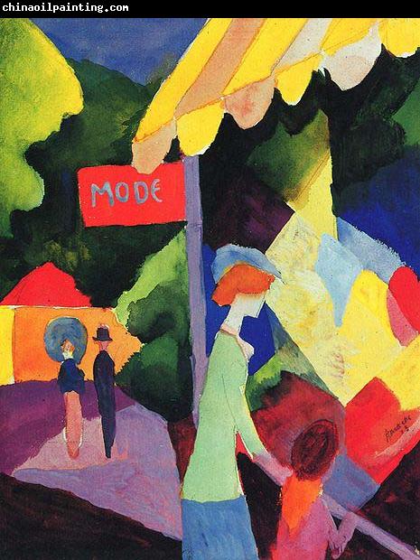 August Macke Modefenster