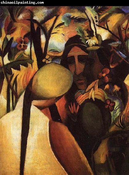 August Macke Indianer