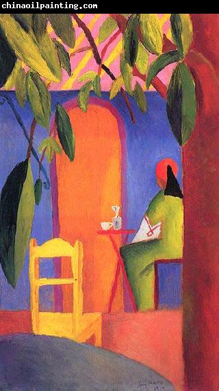 August Macke Turkisches Cafe (II)