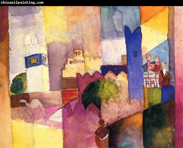 August Macke Kairouan (III)