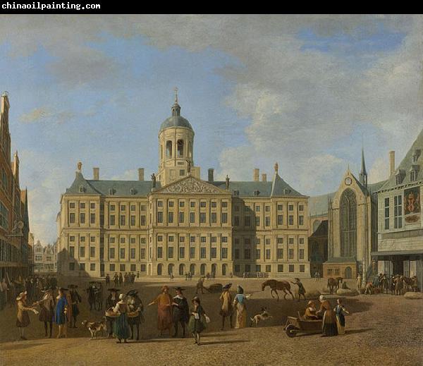 BERCKHEYDE, Gerrit Adriaensz. The town hall on the Dam, Amsterdam