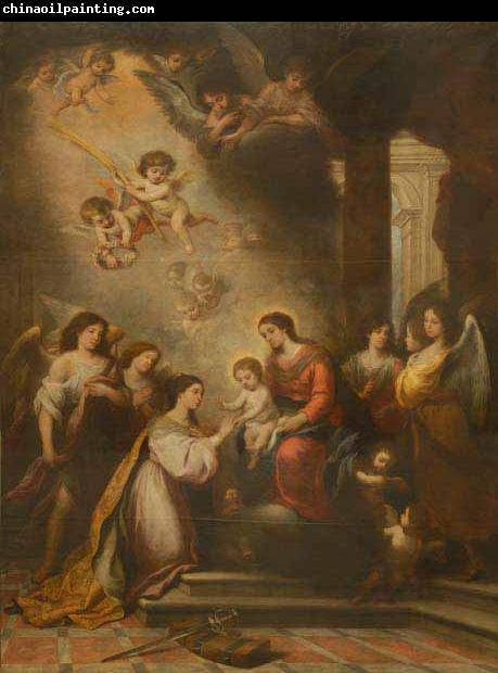 Bartolome Esteban Murillo santa catalina cadiz