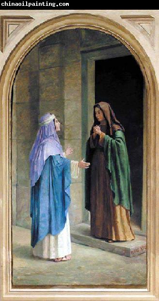 Benedito Calixto The Visitation of the Virgin to Saint Elizabeth