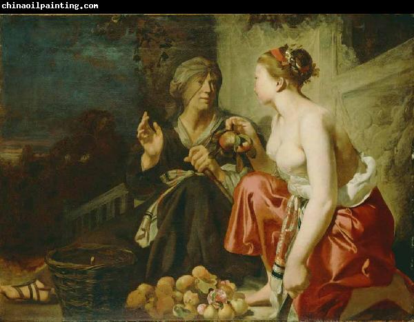 Caesar van Everdingen Vertumnus and Pomona