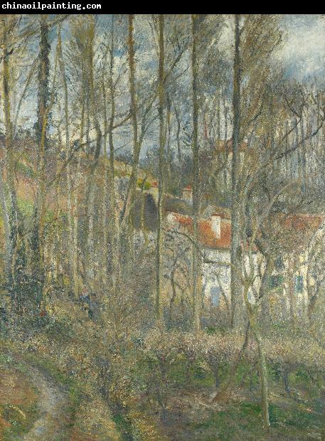 Camille Pissarro The Cote des Boeufs at L Hermitage