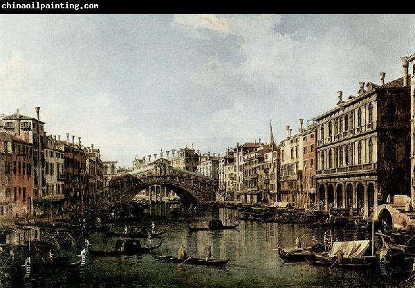 Canaletto Il Canale Grande a Rialto