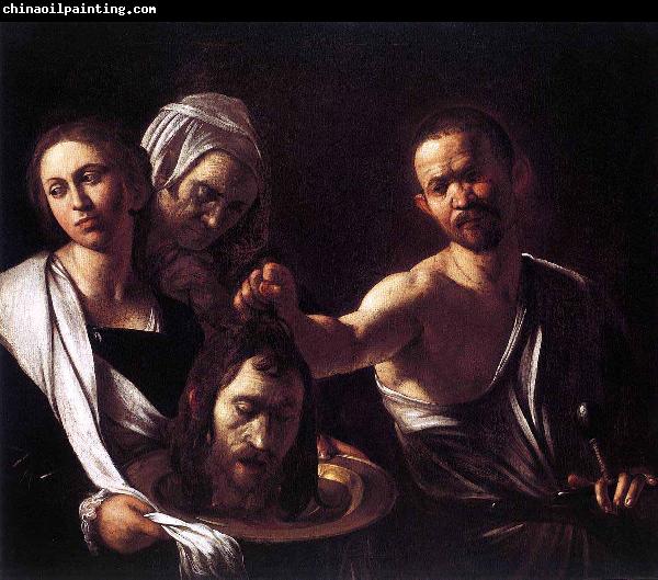 Caravaggio Salome with the Head of John the Baptist