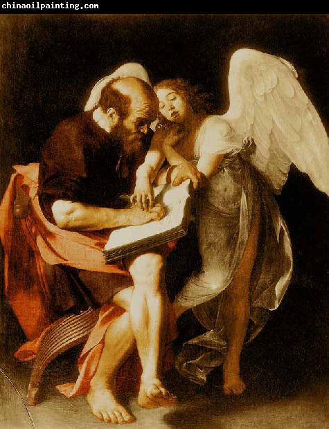 Caravaggio Saint Matthew and the Angel