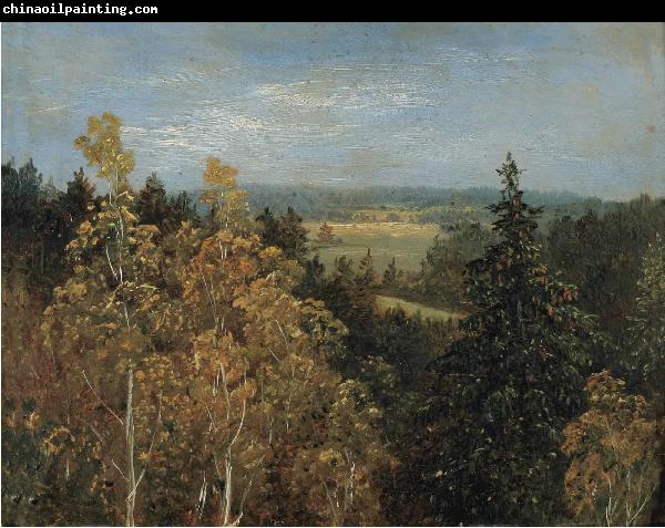 Carl Gustav Carus Blick uber eine Waldlandschaft